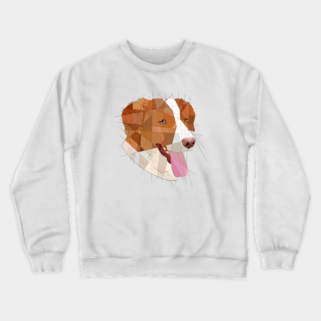 Brittany Crewneck Sweatshirt by Blacklightco